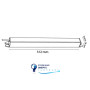 Слім драйвер для стрічки LED VIPA-60