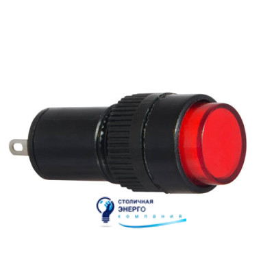 Сигнальная арматура AD22E-12DS красная 24V АC/DC