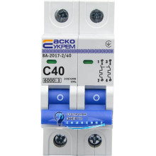 Автоматический выключатель УКРЕМ ВА-2017/С 2р 40А АСКО