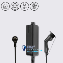 Зарядная станция Besen 8-12-16A 230В 3,6 кВт разъем Type 2 c кабелем 5 м BS-BN20