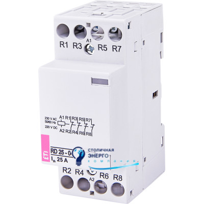 Контактор RD 25-04 (230V AC/DC) (AC1)