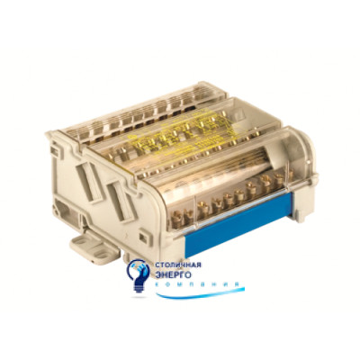 Клеммная колодка 5p(5x7мм+1x8мм+1x9мм+1x12мм), 500V, 160A BD16085 ДКС