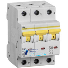 Автоматический выключатель ВА47-60 3Р 32А 6kA B IEK