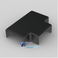 Тройник для кабельного канала LHD 40x20 Kopos  8634_FB ПВХ черный