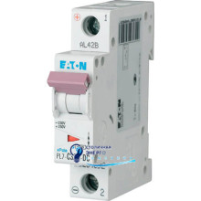 Автоматический выключатель Eaton PL7-C32/1-DC 250В DC 32А C