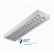 Светильник ЛПО 118 IP20 с решеткой Synergy