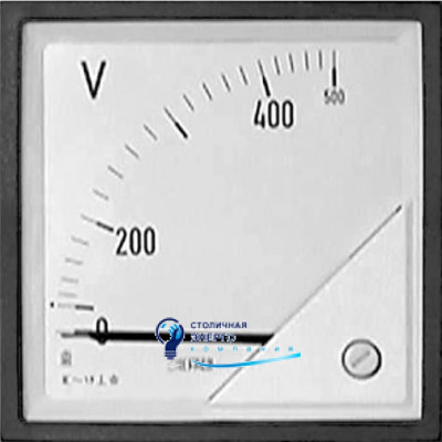 Вольтметр AC 90˚ указать при заказе 144x144 мм
