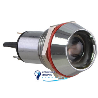 Сигнальная арматура AD22C-16 белая 220V AC