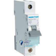 Автоматический выключатель 1P, 6kA, C-4A, 1M
