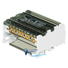 Распределительный блок Vector VS VJB-411/125 на DIN-рейку, 125A, 11 выходов