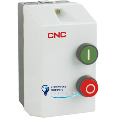 Пускач корпусний електромагнітний CNC LE1-09 4kW, 380V, реле 7-10А 380V, 9А