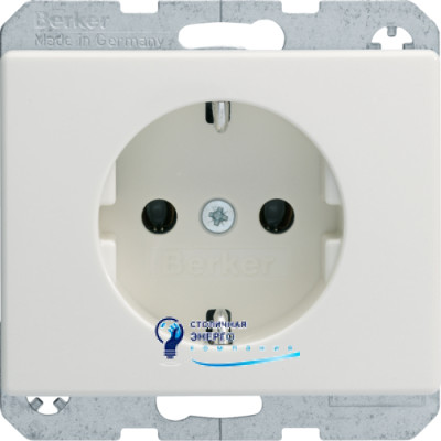 Розетка із з/к, біла, 16А/250V ARSYS