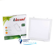 Панель светодиодная квадратная, 24W 6400K, 1910lm