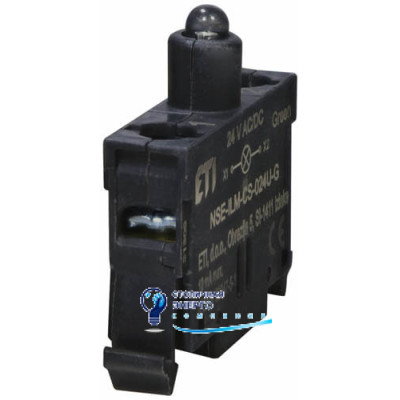 Модуль светодиодный NSE-ILM-CS-024U-G, зеленый LED 24V AC/DC (для установки в корпус)