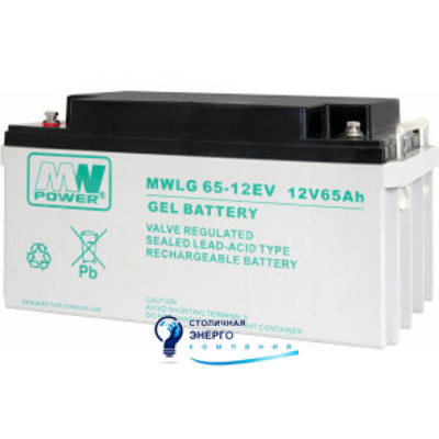 Акумулятор MWLG 65-12EV GEL 065Ah
