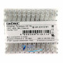 Клемна колодка 12p 110°С 450V 24A 2,5кв.мм. поліамід 6.6 43112NY ДКС