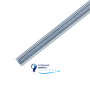 Монтажна DIN-рейка HDS 35x7.5mm з перфорацією (2m) (Senzimir) (пак 20 шт.)