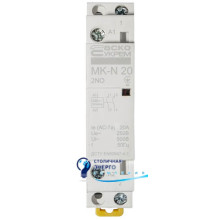 Модульний контактор MK-N 2P 20A 2NO 220V