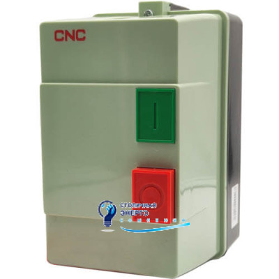 Пускач корпусний електромагнітний CNC LE1-25 11kW, 380V, реле 17-25А 380V, 25А