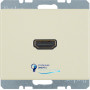 Розетка HDMI, белая, ARSYS