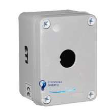 Корпус HF999001 серый 1 отверстие (крупногабаритный)