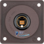 Розетка для авто, коричневий матова, 16А/6-24V, INTEGRO