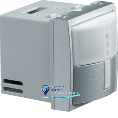 Датчик руху 180°, 1000W, 2М «Systo» титан