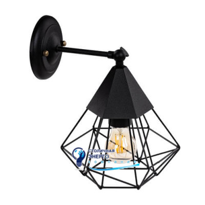 Светильник настенный (бра) Quarz W220 Black