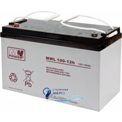 Акумулятор MWL 100-12V AGM 100Ah ETI