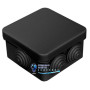 Коробка ответв. с кабельными вводами IP44 80х80х40 мм черный DKC 53700A