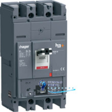 Автоматичний вимикач h3+, P630, In=400A, 3P, 40kA, Energy