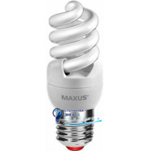 Лампа енергозберігаюча 9W GLOBAL Slim Full Spiral GFL-018-1 T2 2700К, Е27