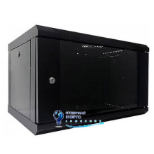 Шкаф коммутационный настенный 4U 600x600 разборной черный