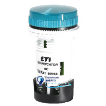 Лампа сигнальная LED матовая TT06X1 240V AC/DC (синяя) 54мм