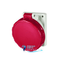 Розетка скрытой установки с наклоном IP67 63A 2P+E 230V, DIS4156363, ДКС