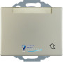 Розетка із з/к, кришка, зах.контактів, нержавіюча сталь, 16А/250V ARSYS