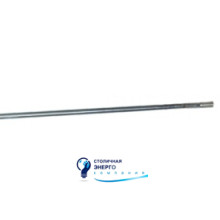 Стержень глубинного заземлителя под резьбовую муфту, 1500мм, Ø16мм