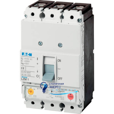Силовой автоматический выключатель Eaton LZMC1-A80-I