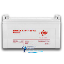 Аккумулятор гелевый LP-GL 12V - 120 Ah Silver