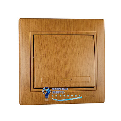 Выключатель, «MIRA», дуб классический матовый