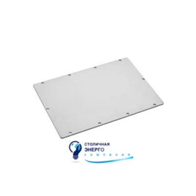 Панель з алюмінію для кабельного вводу, IP40, 5х298x200мм