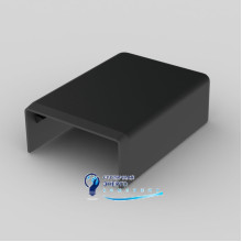 Заглушка для кабельного канала LHD 40x20 Kopos  8631_FB ПВХ черный