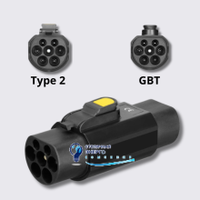Переходник Type 2 - Type GBT Olink 22 кВт с фиксатором