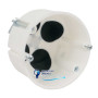 Коробка установочная (подрозетник), безгалоген. KP 64/LD HF_HA