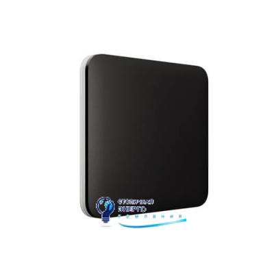 Вимикач Ajax LightSwitch 1-клавішний Black