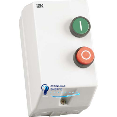 Контактор КМИ10960 9Аз індикацією 400V/АС3 IP54 IEK