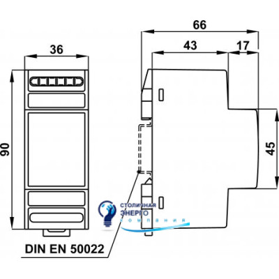 Преобразователь интерфейса RS-485/IEC61850