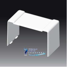 З'єднувач для коробу PK 110x70 D HF, білий, 8452HF_HB