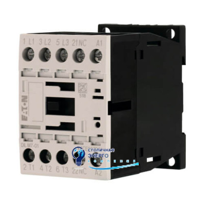 Контактор Eaton Moeller DILM7-01 (230V 50Hz, 240V 60Hz)