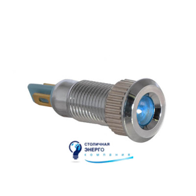 Сигнальная арматура TY08F синяя 220V AC